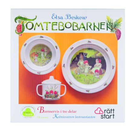 Tomtebobarnen children's tableware set
