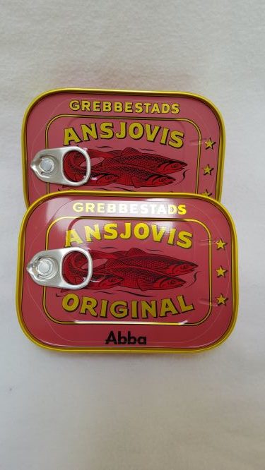 ABBA Ansjovis original, two for one, best before date 07/10/2025