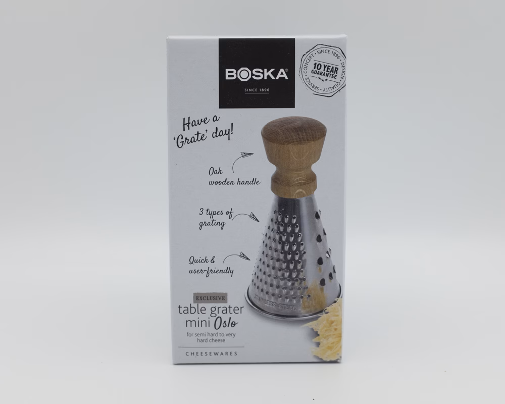 Table cheese grater with oak wood handle, Oslo