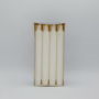 ASP-Holmblad Kronelys, 20 cm, 10pc white