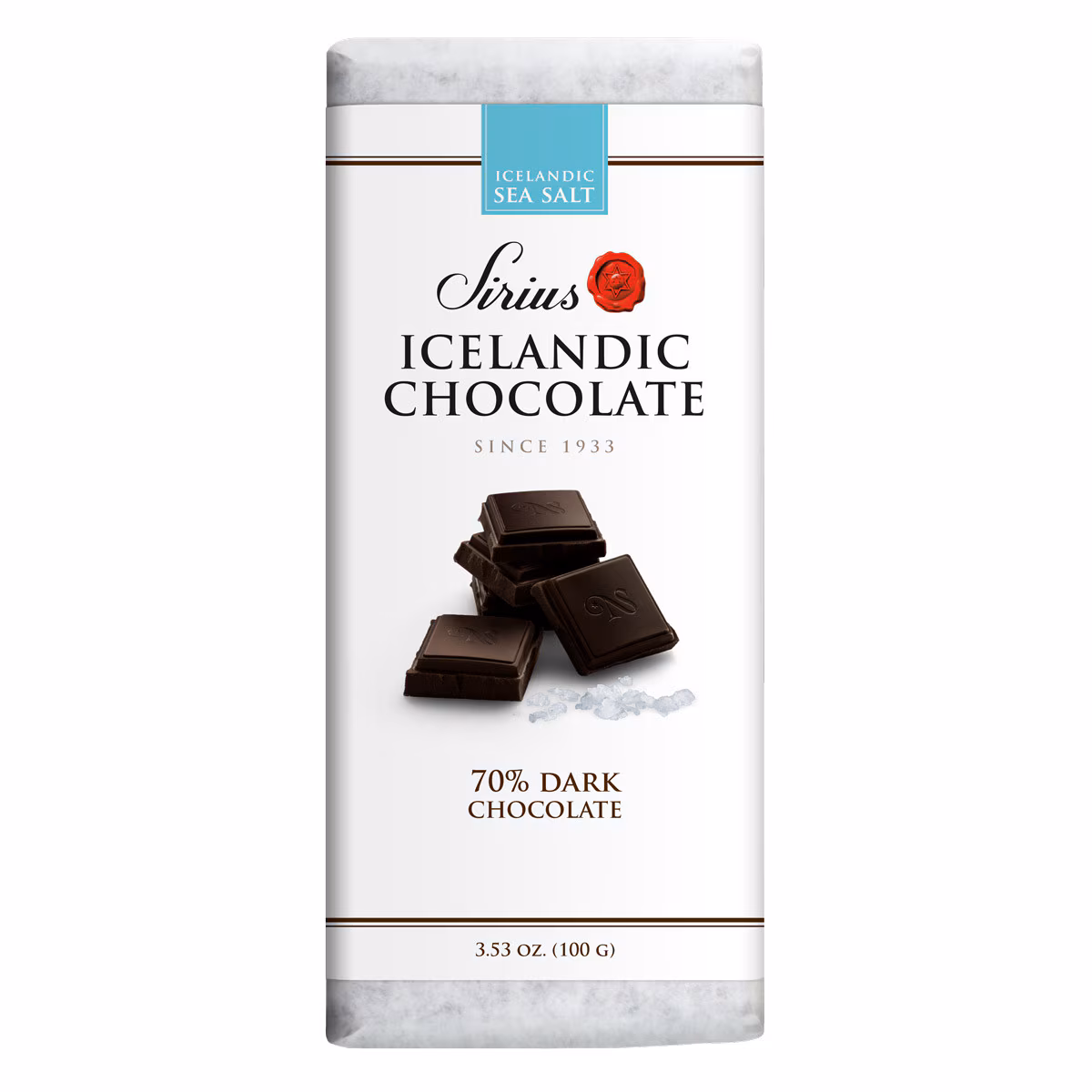 Noi Sirius dark chocolate sea salt 70%