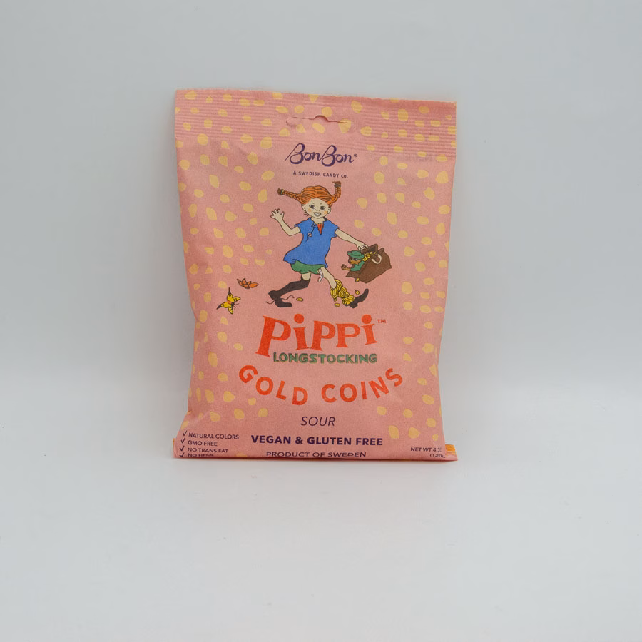 Bon Bon Pippi Longstocking gold coins