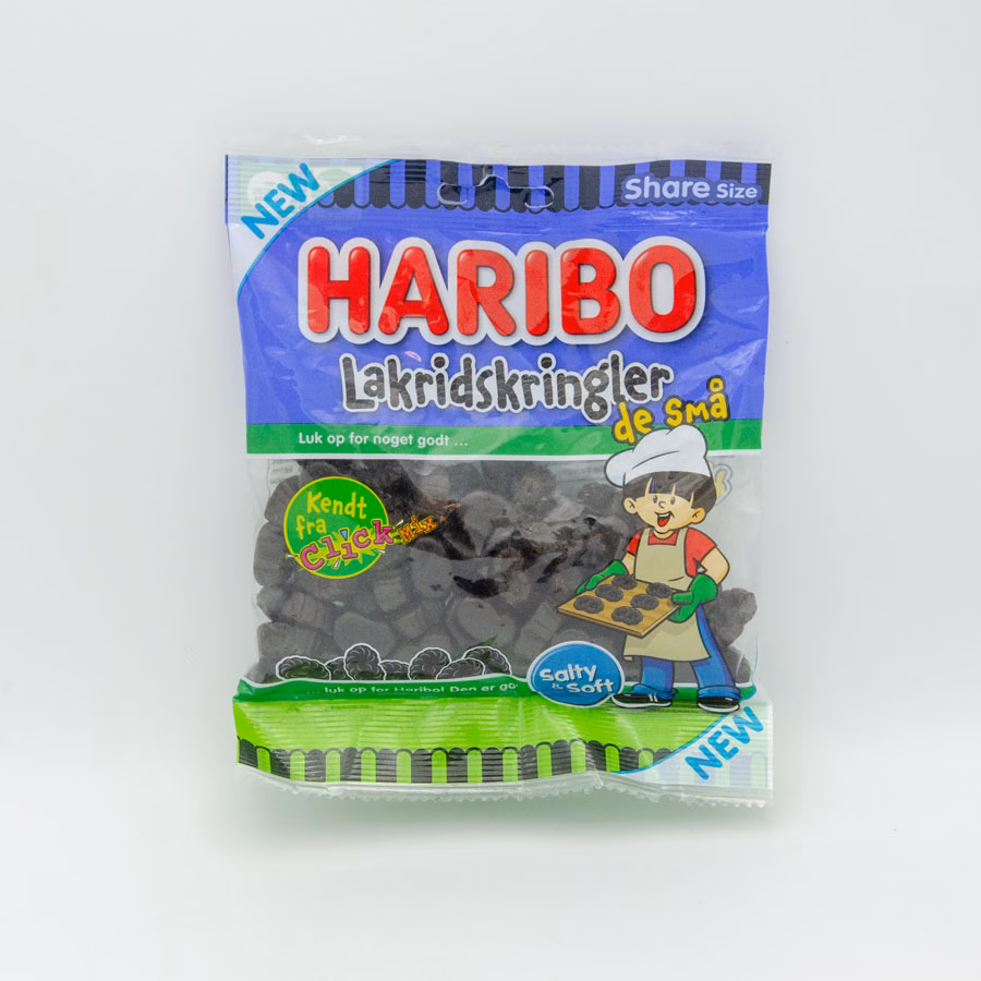 Haribo lakrids kringler, de små