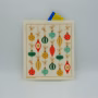 Swedish dishcloth, ornaments