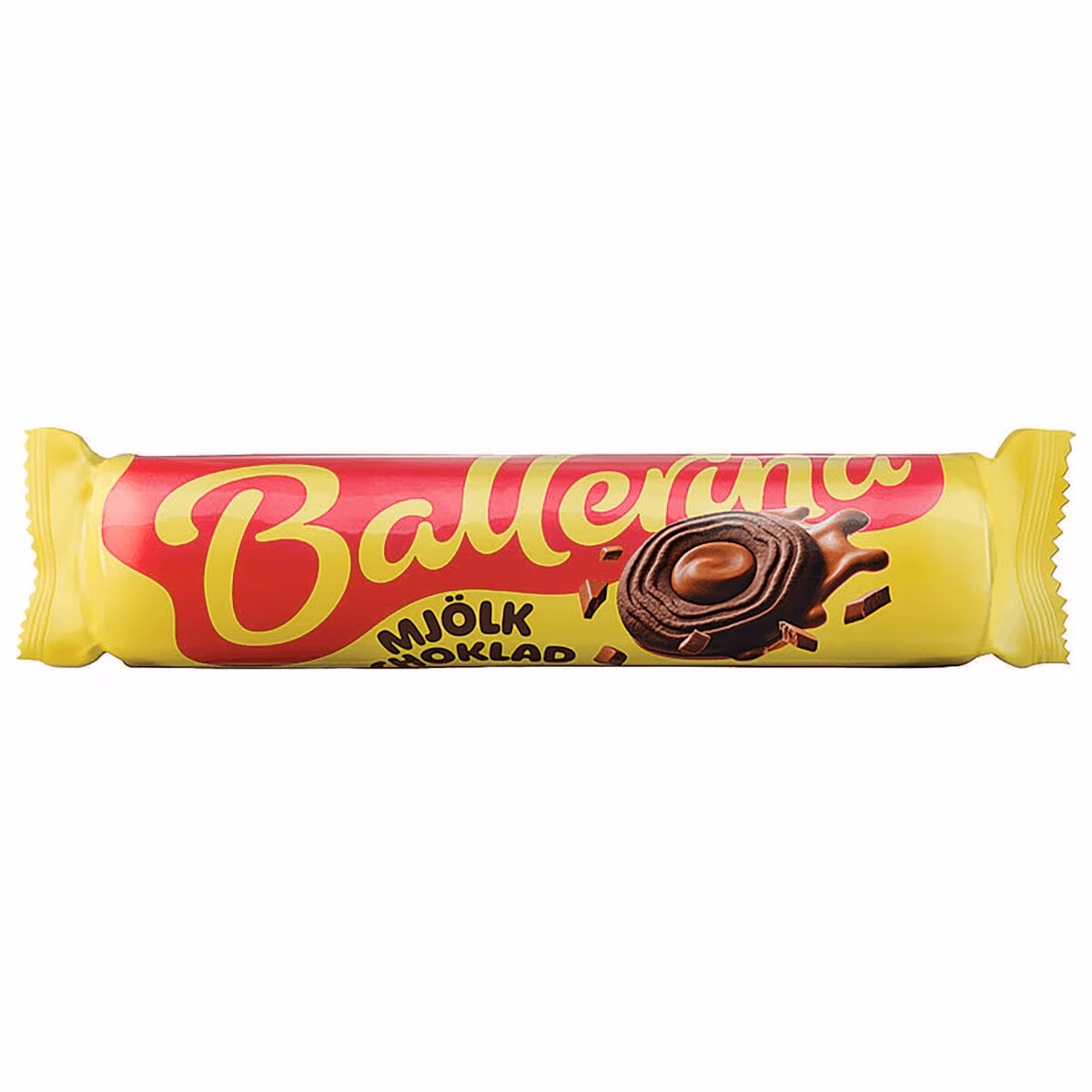 Ballerina Chocolate Cookies with Milk Chocolate Filling